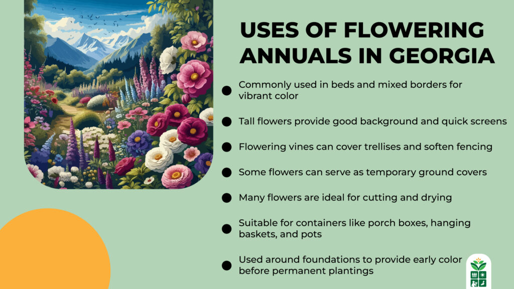 Uses of Flowering Annuals in Georgia